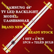 SAMSUNG UA48H6800AR TV LED BACKLIGHT BARU READY STOCK UA48H6800