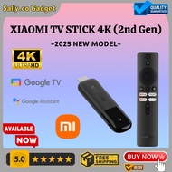 [ReadyStock] Xiaomi TV Stick 4K (2nd Gen) 2025 Google TV Smart HDR Bluetooth 5.2 Mini TV Dongle Stre
