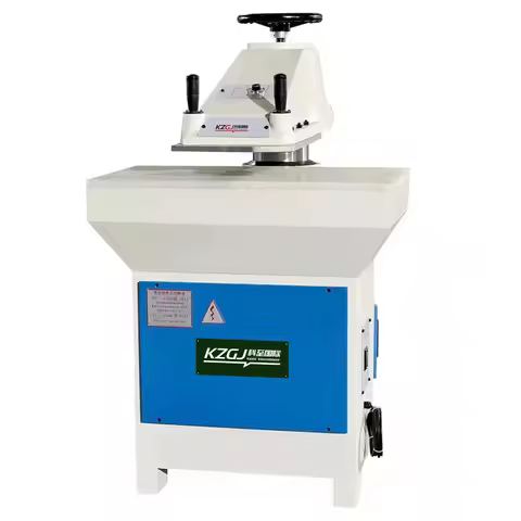 KZ-530-20 Hydraulic Swing Arm Cutting Machine 20T Shoe Making Equipment for Leather High Leather Cut