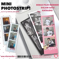 [MIN BUY 4] MINI STRIP PHOTO CORTISS 2.5 X 7.5 CM AC 260 GSM DOFF LAMINATION
