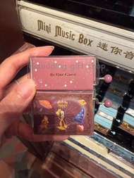 (代購) HK Disney Beauty and the Beast 迷你手動音樂盒