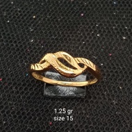 cincin emas kadar 750 toko emas gajah online Salatiga 2439