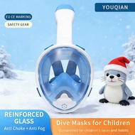Children's Diving Mask Snorkeling Sonic Snorkeling Swimming Goggle Mask Equipment for Boys and Girls
