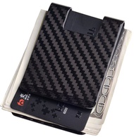 Carbon Fiber Money Clip Wallet, Business Card Holder RFID Protector Credit Card Holder Wallet Clips 