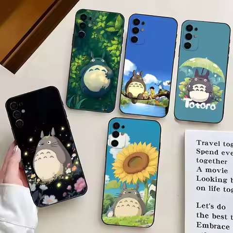 Cute My N-Neighbor Cat T-Totoro-MNT Phone Case For Samsung S25,S24,S21,S22,S23,S30,Ultra,S20,Plus,Fe