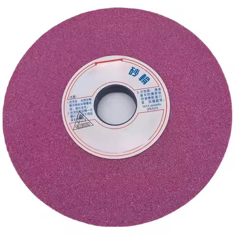 Red Corundum Ceramic Grinding Wheel 200mm * 12.7mm * 31.75mm