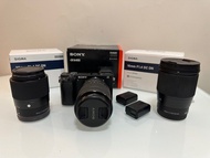 Sony A6400 Body/ Sony E 18-135mm F3.5-5.6 lens/ Sigma 16mm F1.4 DC DN/ Sigma 30mm F1.4 DC DN lens