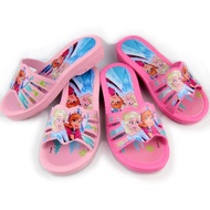 Kenta PVC Sandals With Heels For Girls With Frozen Pattern Size 6.5-9 Model Fz441-3