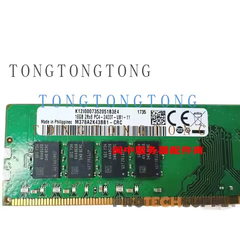 TT For Samsung 16G PC4-2400T DDR4 2400 Desktop Memory M378A2K43BB1