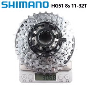 Shimano CS HG41 HG31 HG51 HG200ตลับ8 Speed 11-32T 11-34T 12-32T เฟืองจักรยานเสือภูเขา MTB อุปกรณ์รถจ