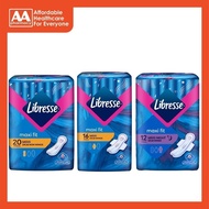 Libresse Maxi 24cm/32cm (Wings/ Non-Wing) (12's/16's/20's)