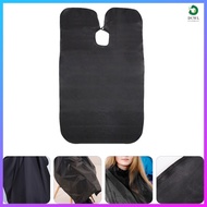 📅 Barber Cape 1pc Black Polyester Taffeta Haircut Apron 42.5 x 39.4 in for Everyday Use