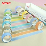 9(0)6 Selotip Kertas Warna - Washi Tape Joyko WT-100