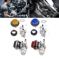 【SUIT*】 47cc 49cc Engine Carb Carburetor with Pod Air Filter 2 Stroke For Go Kart Buggy