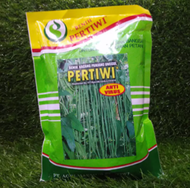 Pertiwi benih bibit kacang panjang isi 500 gram tahan virus kuning /polong hijau bentuk gilig/anti v