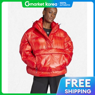 adidas | เสอแจคเกต Adidas Puffed Throwover - สแดง รน IR7114 2398591