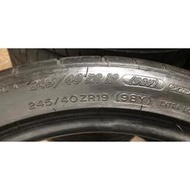 【優質輪胎】米其林PSS_245/40/19_單條18年七五成新(胎紋5.2mm_245-40-19)三重區