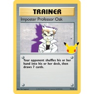 Imposter Professor Oak 73/102 25th Celebrations Classic Collection EN Pokemon Card Game PTCG