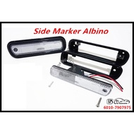 Side Marker Albino White Rear Bumper Reflector Rear Bumper Lamp Side Lamp