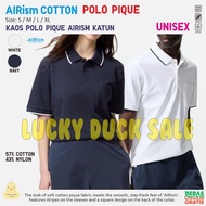 UNIQLO POLO Pique Shirt Roger Federer Sporty Striped Collar T-Shirt