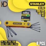 STANLEY TORX Type Allen Key Set / 8 Pcs STANLEY TORX Allen Key Set / 69-263