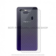 OPPO F9 Carbon Back Skin Protector Premium High Quality / F 9