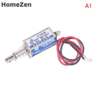 HomeZen 1 chiếc JF-0530B điện từ DC 6/12/24V lực giữ nam châm điện loại đẩy kéo 5N