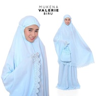 MUKENA BSY VALERIE BIRU Mukena Indonesia's Latest Stock