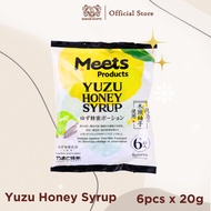 Yamato Honey - Concentrated Yuzu Honey | Japanese Ingredients | Yuzu | Honey | 20g x 6 capsules