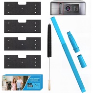 6 Pcs GE Washer Dryer Combo,WH01X35719 Lint Filter replacement with Dryer Vent Cleaner Kit,2025 New 