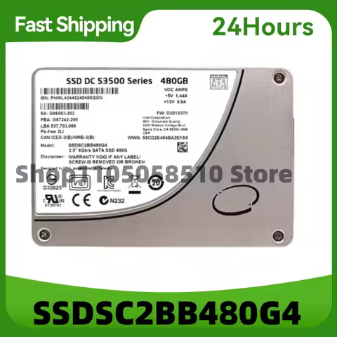 For INTEL SSD DC S3500 SERIES 480G 480GB 800G 800GB 6Gb/s 2.5" SATA SSDSC2BB480G4 Solid State Drive