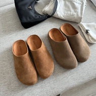 [พร้อมส่ง] WEAR.SOUL #S599-Suede Leather Clogs