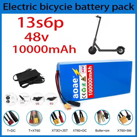 48V 13s6p Original Lithium Battery Pack 48v 100000mAh 2000W Citycoco Motorized Scooter Batteries Bui