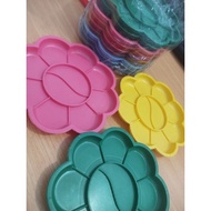 Colored Plastic Pallets Watercolor Palettes, Acrylic Paint Plates, Watercolor Paint, poster Paint, O