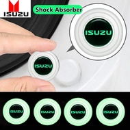 【Ready Stock】4Pcs ISUZU Car Door Luminous Shock Absorber Mat Mute Pad Getah Pintu Hilang Bunyi  Inserts Shockproof Pad Sticker  for ISUZU Crosswind Mux Panther Fuego Dmax Elf Trooper