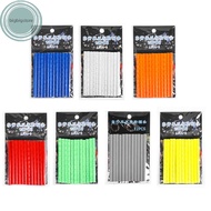 bigbigstore 12PCS/Bag Bicycle Wheel Spokes Reflective Sticker Tube Strip Warning Light DIY 7.5cm Cycling Reflector Reflective Safety Kit sg