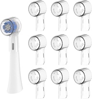 9Pcs Reusable Toothbrush Head Covers Compatible with Oral B iO Replacement Heads Fit for Oral-B iO S