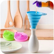 Oil Silicone Funnel Silicone Funnel Silicone Water Funnel Folding Funnel