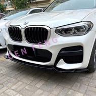 涔峰ＣＦ 亮黑 BMW X3 X4 G01 G02 前期 MT保桿用 前下巴 MP 前下 前唇 定風翼 空力套件 1個