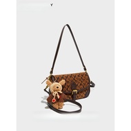 CHELITO & KENSY Waist Bag Female Spring Summer Commuter All-Match Messenger Baguette Packaging Style