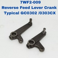 7WF2-009 reverse feed lever crank Typical GC0302 Part 4 No. 9