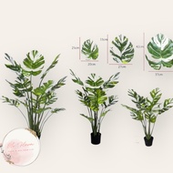 Giant Monstera Plant / Artificial Plant / Pokok Monstera Palsu