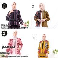 CALIA outer tenun troso Jepara balero etnik bolero wanita modern lengan panjang remaja cantik terbar