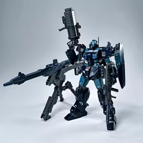 New BaoBao HG 1/144 J1 RGM-96X Jesta Figures Assembly Model Water Sticker Bracket Toys Collection Gi
