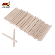 LAHOMIA 50x DIY Wooden Stick Children's Games DIY Carpentry