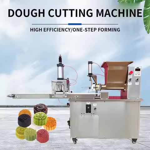 Automatic Protein Energy Bar Extruder Chocolate Bar Cutter Dough Slitting Machine 80-120pcs/min Comm