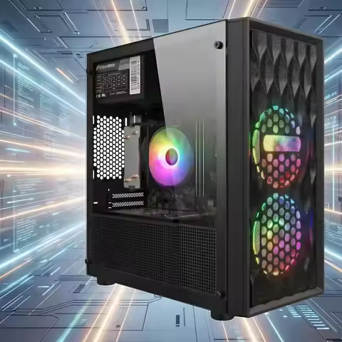 Gaming Desktop PC Intel Core i5-9400F 4.1GHz Radeon RX 580 8GB 16GB DDR4 512GB SSD WiFi 6 Windows 11