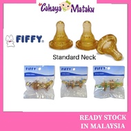 Puting Botol Susu Standard Neck Lembut 3Pcs Fiffy / Milk Bottle Isoprene Rubber Teat 3Pcs Fiffy