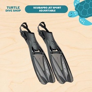 SCUBAPRO JET SPORT ADJUSTABLE FINS SCUBA DIVING - KAKI KATAK SELAM-pusat pancing ikan