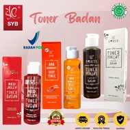 PREMIUM ! SYB TONER BADAN RED JELLY | TONER COKLAT FRESH SKIN 100ML | AHA SKINBOOST BODY | TONER WAJ